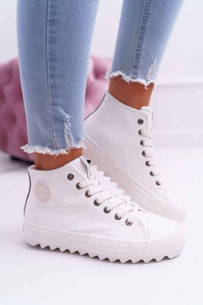 Жіночі кросівки Big Star High Warmed White EE274111