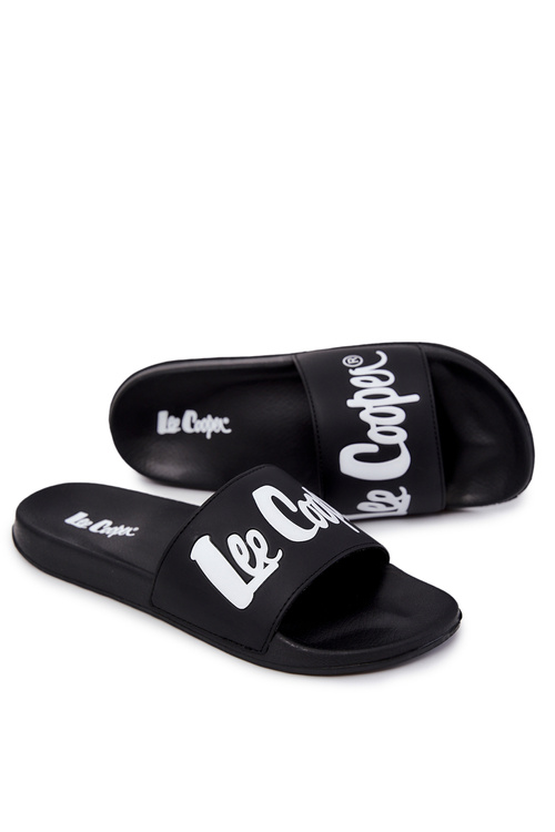 Чоловічі тапочки Lee Cooper LCW-22-42-1005 Чорні