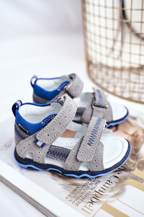 Дитячі босоніжки BARTEK сірі T-71824/76G