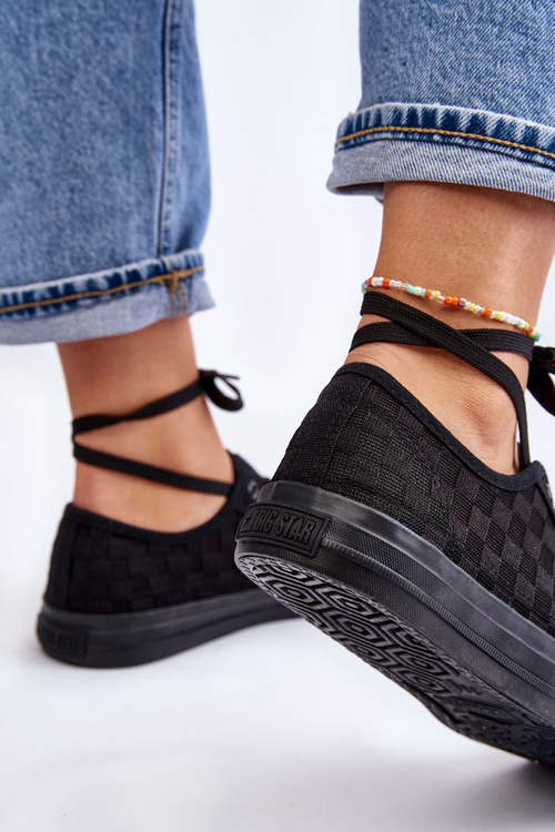 Класичні низькі кросівки Big Star LL274072 Чорні