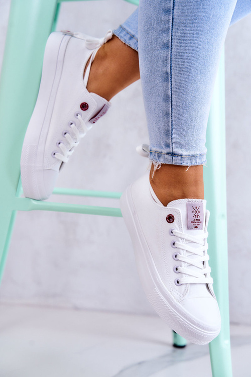 Класичні кросівки Cross Jeans JJ2R4017C Білі