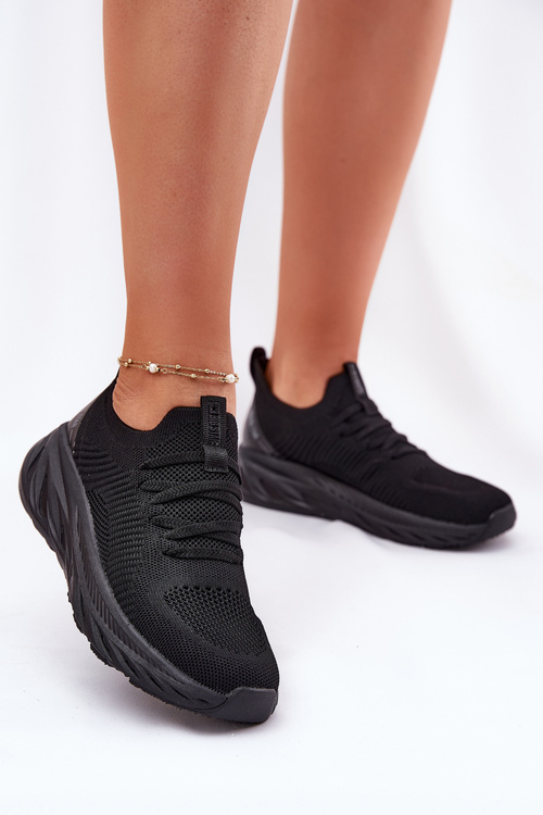 Сліпони Легкі Спортивні Жіночі Черевики Big Star RR274A132 HI-POLY SYSTEM Чорні