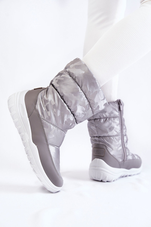 Жіночі високі зимові черевики Big Star KK274600 сірі