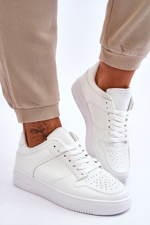 Жіночі спортивні туфлі на платформі чорно-білі Soris