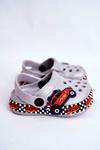 Дитяче взуття Слайди Crocs Grey Road Racing