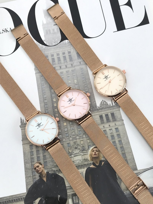 Жіночий годинник Michael John Florence Pink Dial 32 мм