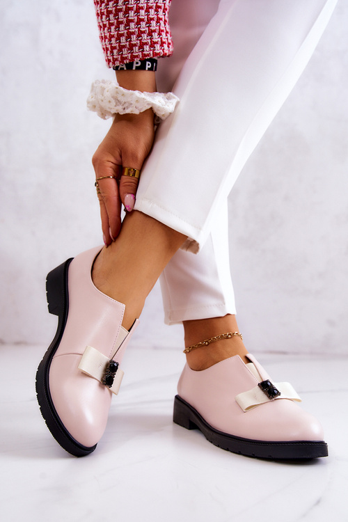 Жіночі сліпони з декором бежеві Janelle