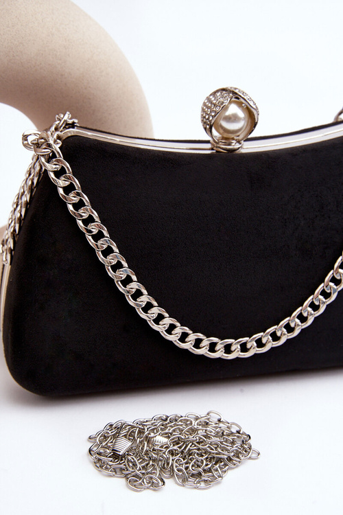 Чорний діловий клатч Nadrei