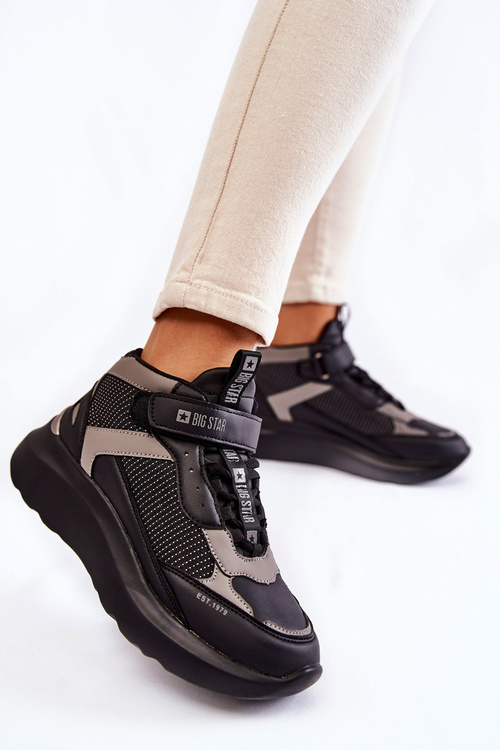 Жіноче спортивне взуття Memory Foam System Big Star KK274403 Чорний