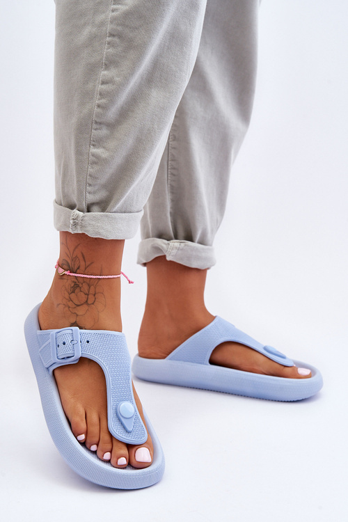 Жіночі поролонові тапочки Blue Apolla