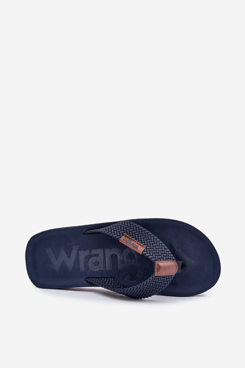 Чоловічі шлепанці WRANGLER ZANE FLIPFLOP MEN LOW 20251044.24H темно-сині
