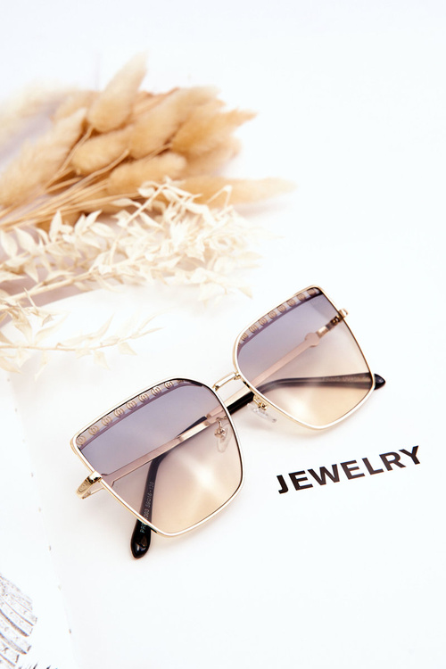 Великі сонцезахисні окуляри Prius V303 Gradient Blue-Orange