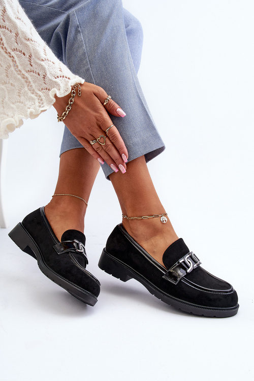 Замшеві мокасини для жінок S.Barski HY350A