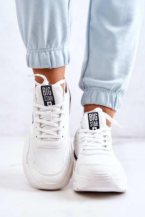 Модні кросівки Спортивне взуття Big Star JJ274596 Білий