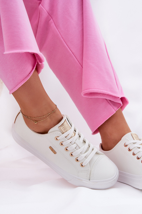 Жіночі Кросівки З Еко Шкіри Big Star RR274748 Білі