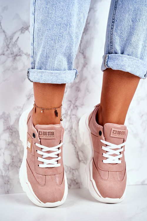 Жіноче спортивне взуття Big Star GG274210 Рожевий