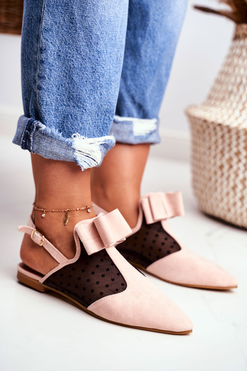 Жіночі балетки Lu Boo Pink Domino