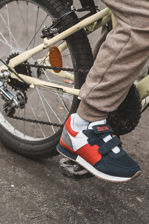 Дитяче спортивне взуття Memory Foam Big Star JJ374256 Темно-синьо-червоний