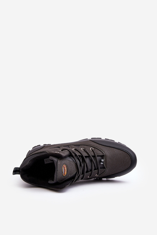 Чоловічі класичні трекінгові черевики сірі Gometti