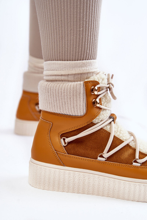 Жіночі зимові черевики La.Fi 280072Y-QN Camel