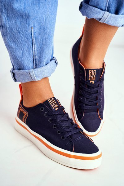 Жіночі кросівки Big Star Navy Blue FF274A070