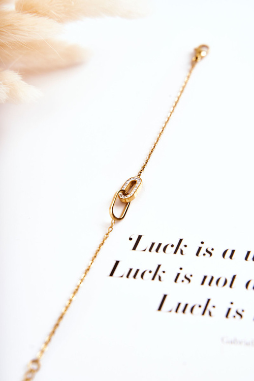 Жіночий знаменитий браслет з овальним орнаментом, золото