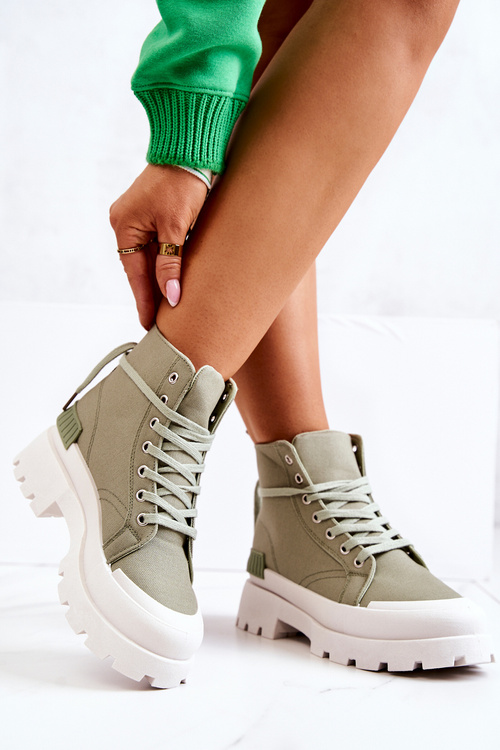 Trappers Tied Green Faithfull