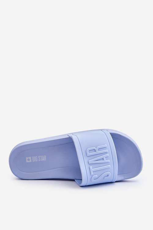 Жіночі тапочки Big Star HH274A042 Світло-блакитні