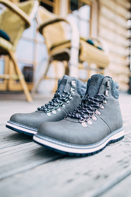 Чоловічі черевики Trappers Big Star Grey EE174405