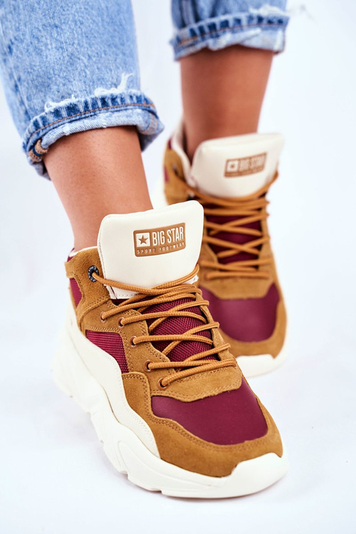 Жіноче спортивне взуття Big Star GG274646 Бежевий