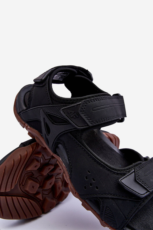 Чоловічі спортивні сандалі 4F 4FSS23FSANM018-20S Чорні