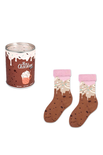 Шкарпетки дитячі Zooxy Terry Warm Winter Hot Chocolate