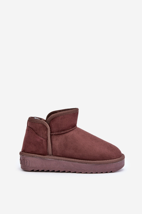 Снігові Черевики На Платформі Жіночі D.Franklin DFSH370010 Шоколадні