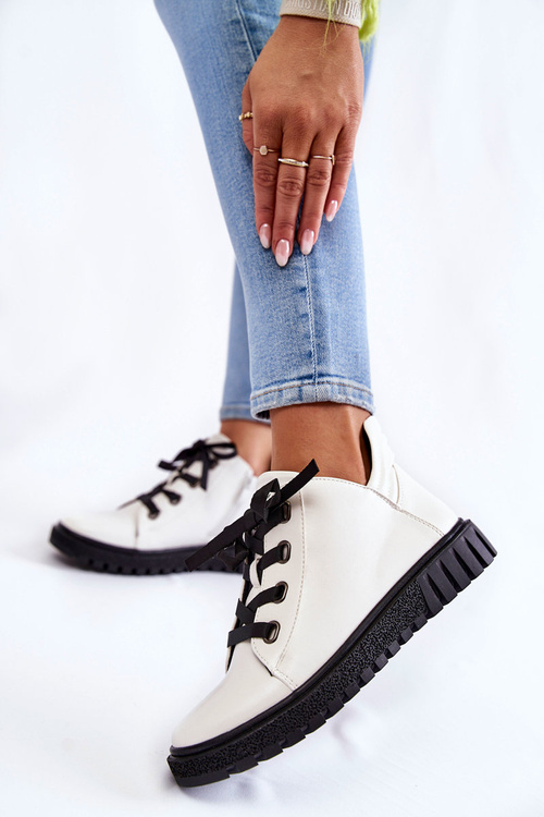 Шкіряне взуття Sergio Leone PB210 Білий