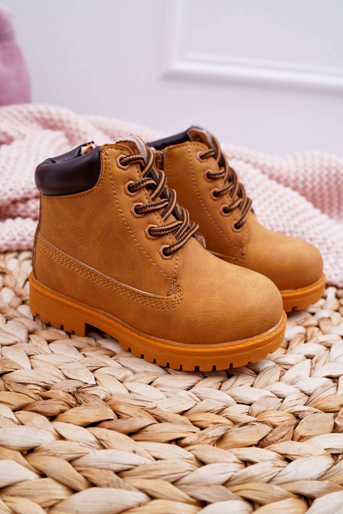 Дитячі черевики Trappers на блискавці Camel Dexter