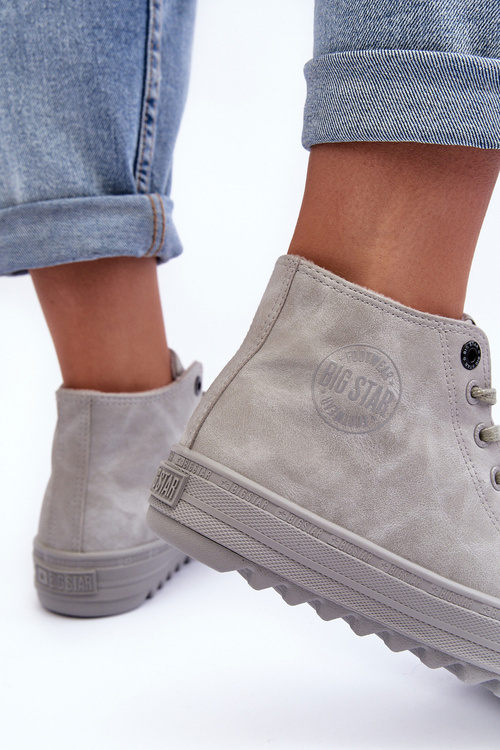 Жіночі кросівки Big Star High Warm Grey GG274070