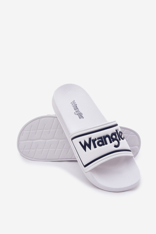 Чоловічі Сандалі WRANGLER AVERELL SLIDER MEN LOW 20251042.1FG Білі