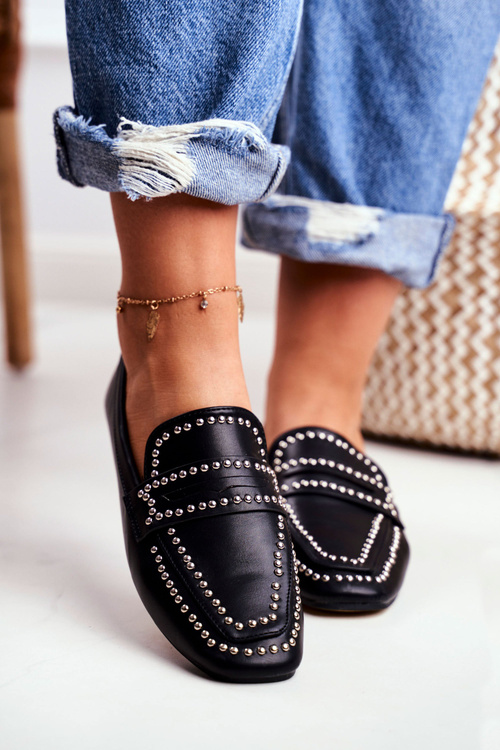 Чорні жіночі туфлі Lords Jets Harriet