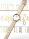 Жіночий годинник Michael John Paule Beige