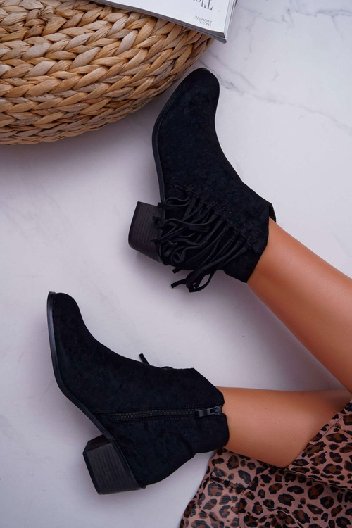 Жіночі ковбойські чоботи Black Agnes