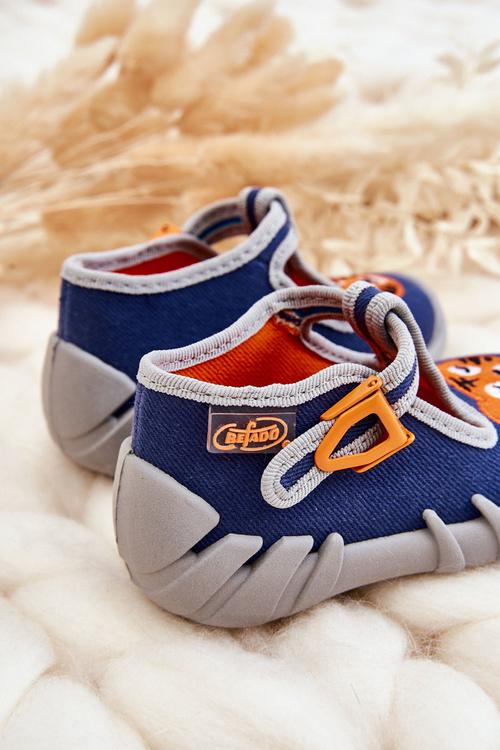 Взуття Befado тапочки Tiger 110P462 Navy