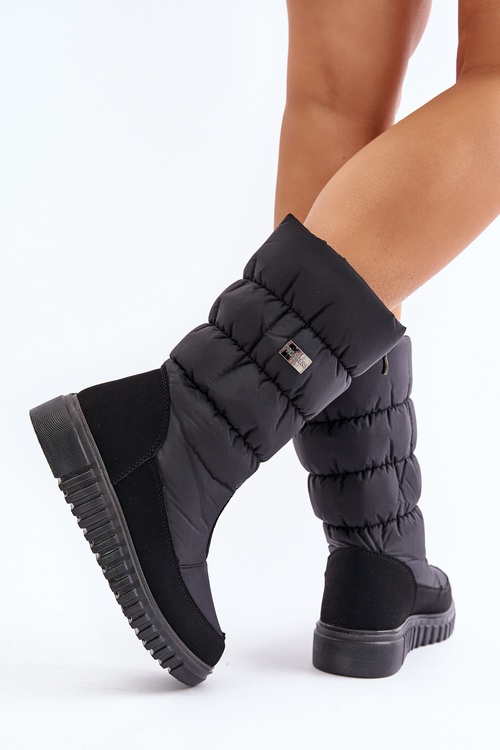 Жіночі снігові черевики Progress PROGJ-22-136 Чорні