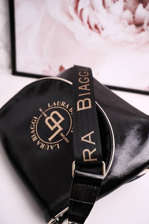 Жіноча сумка LAURA BIAGGI Patent Black