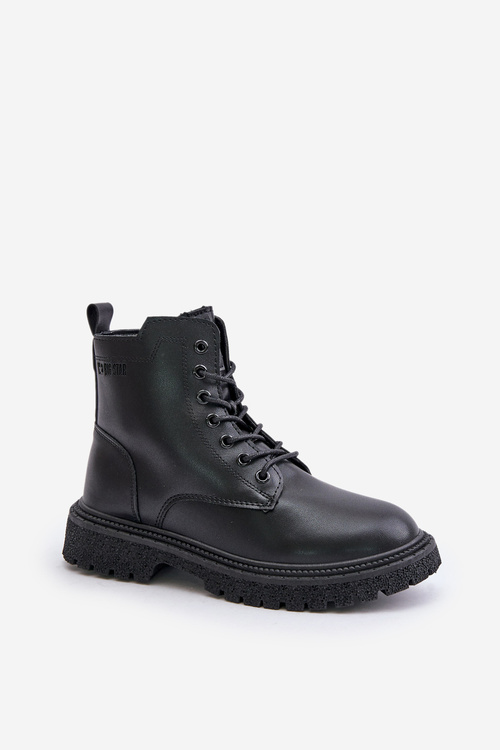 Утеплені ботильйони робочі жіночі OO274A126 чорні