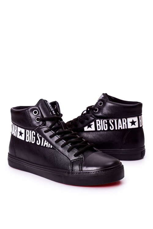 Чоловічі високі кросівки Big Star чорні EE174339