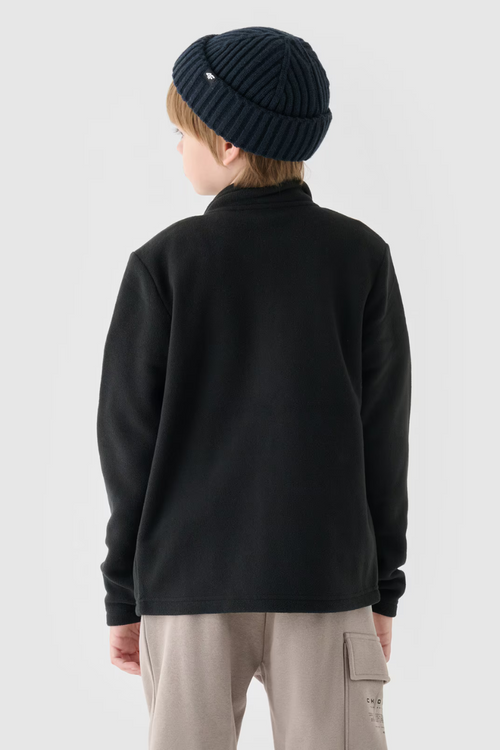 Фліс для хлопчиків з коміром 4F 4FJWMM00TFLEM245-20S чорний