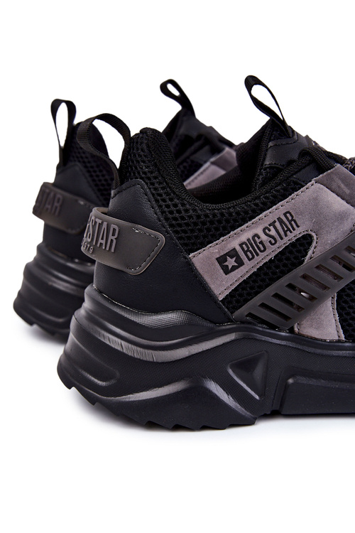Легке чоловіче спортивне взуття Big Star KK174054 Чорний
