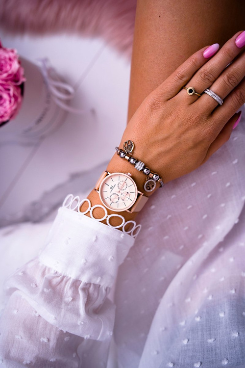 Жіночий годинник Giorgio & Dario Beige Ranaha