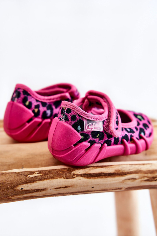 Тапочки Балерини Befado Рябчасті 109P256 Рожеві