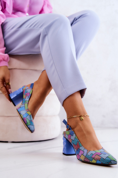 Шкіряні туфлі Maciejka 05427-06 Різнокольорові